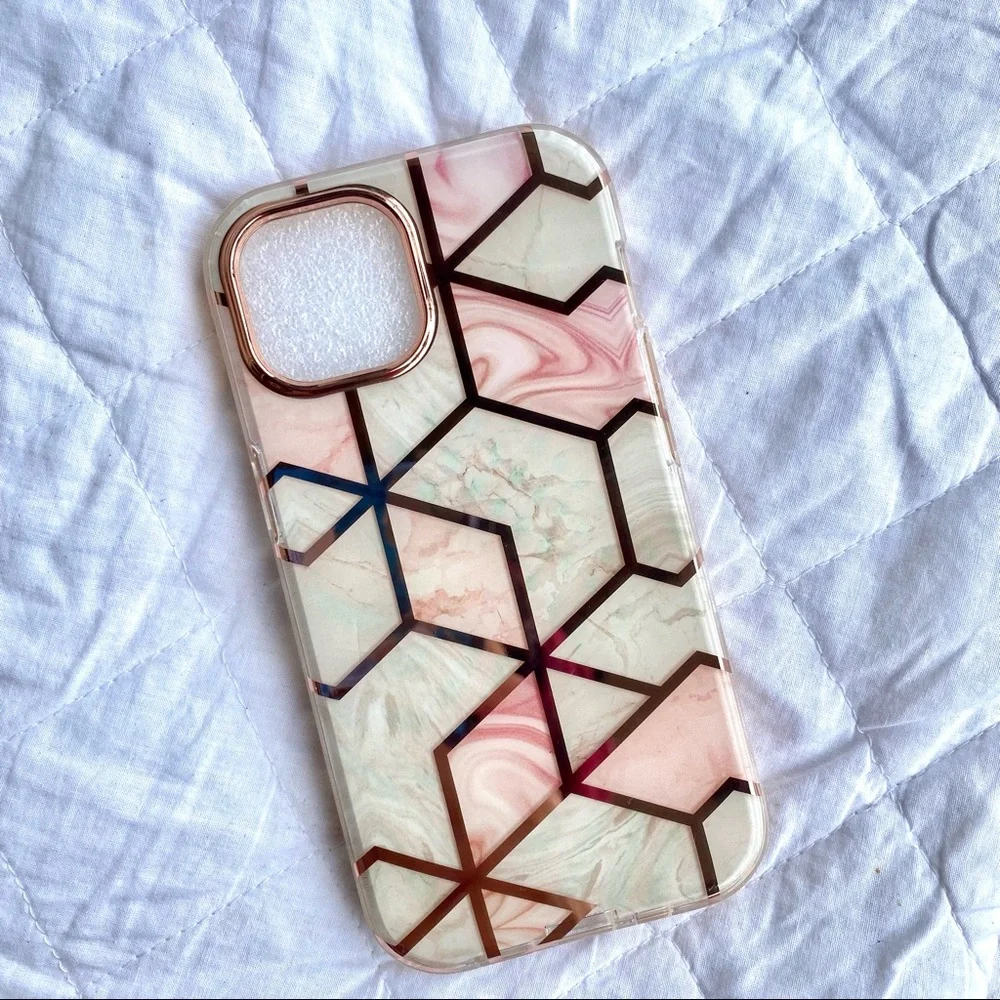 Marble FRONT & BACK case for Iphone 13! - Picture 4 of 14